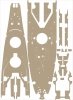 Pontos 23004F1 USS BB-61 Iowa 1944 Detail Up Set (Teak tone stained wooden deck) (1:200)